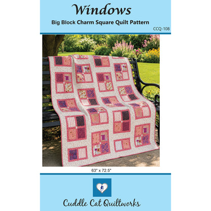 Windows Quilt Pattern CCQ-108 - Paper Pattern