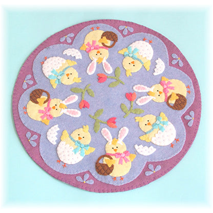 Yolk Folk Candle Mat Pattern CCUP-279 - Paper Pattern