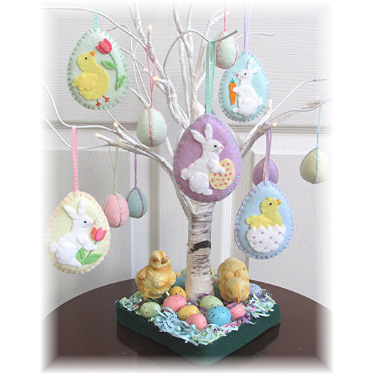 Egg-stra Special Easter Ornaments CCUP-281e - Downloadable Pattern