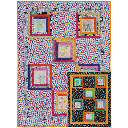 Color My World Quilt CDB-104e - Downloadable Pattern
