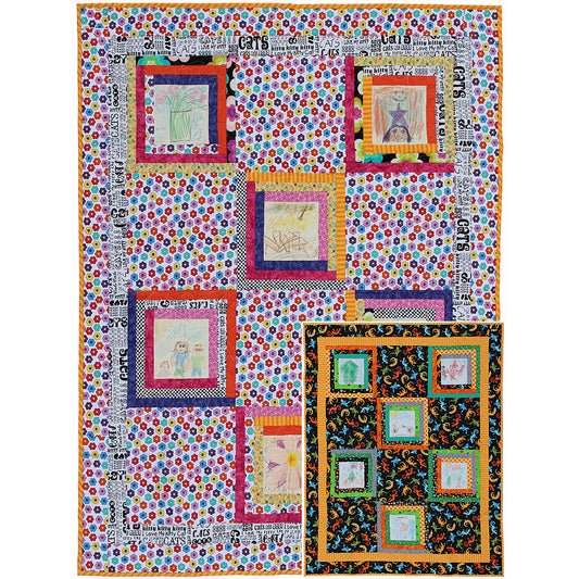 Color My World Quilt Pattern CDB-104 - Paper Pattern