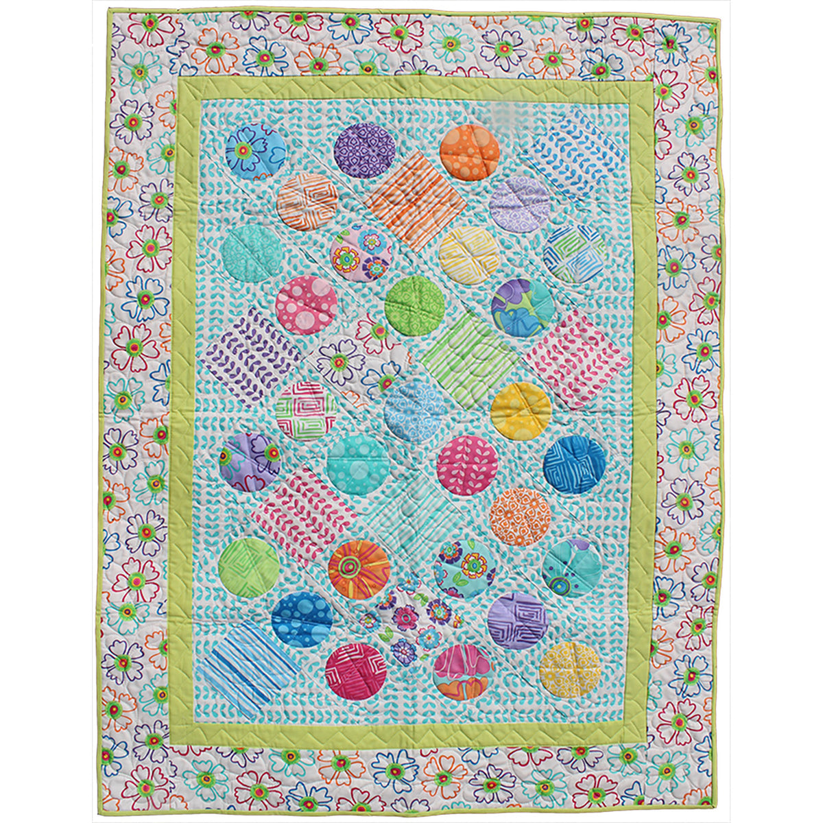 Dance In Circles Quilt Pattern CDB-105w - Wholesale Product