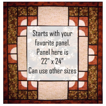 Moon Glow Quilt CF-223e - Downloadable Pattern