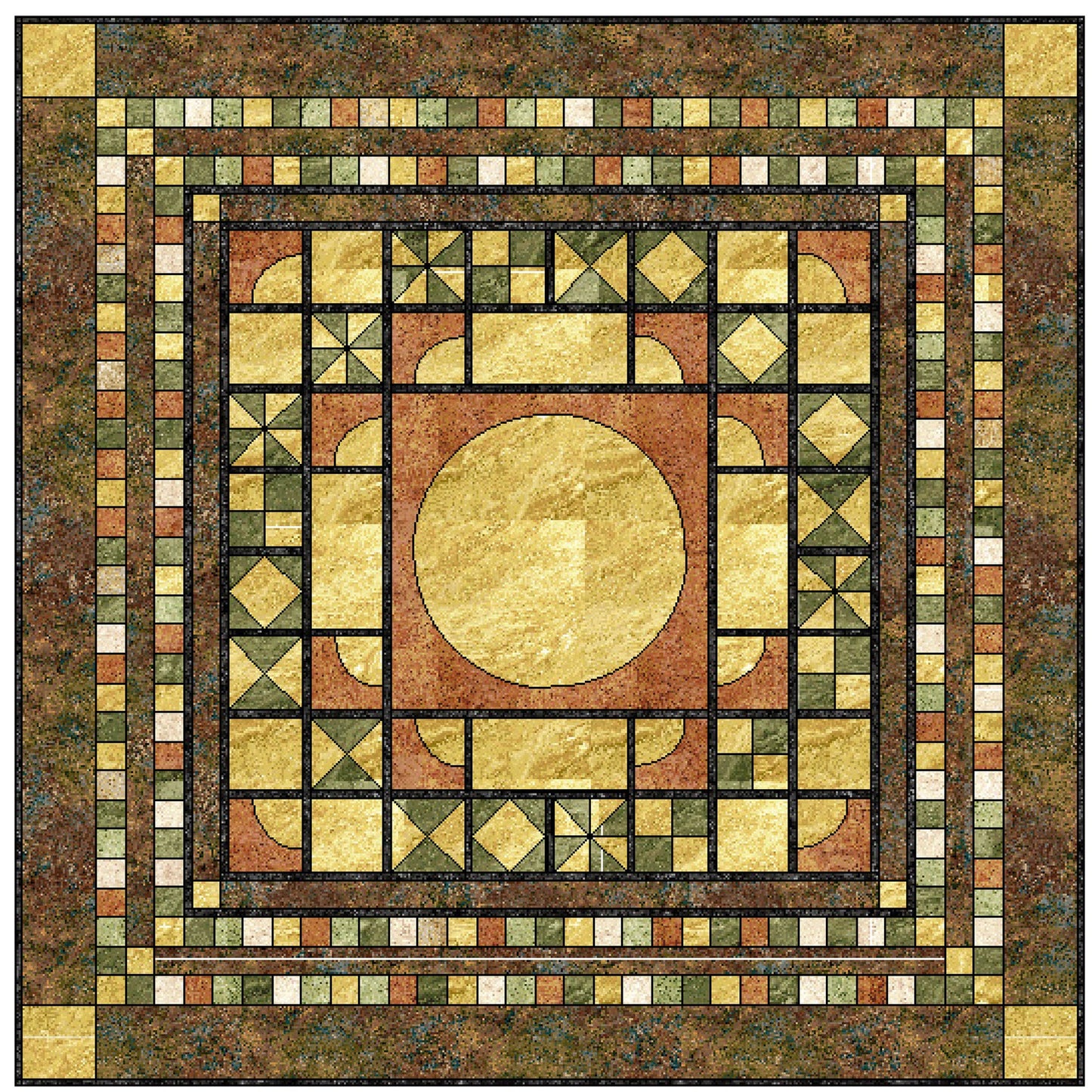 Here Comes the Sun Quilt Pattern CF-232w - Wholesale Product