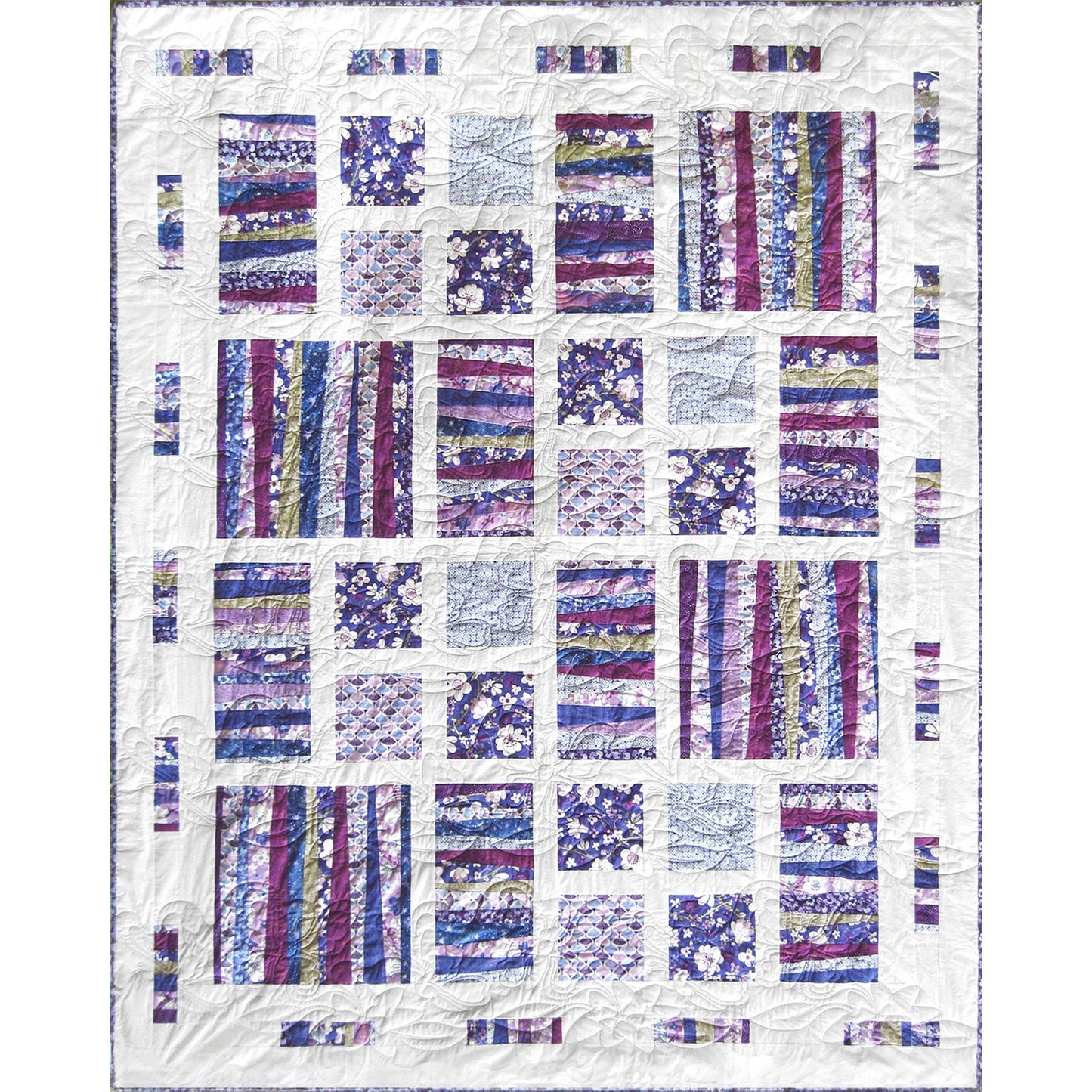 Georgia's Garden Quilt Pattern CF-233 - Paper Pattern