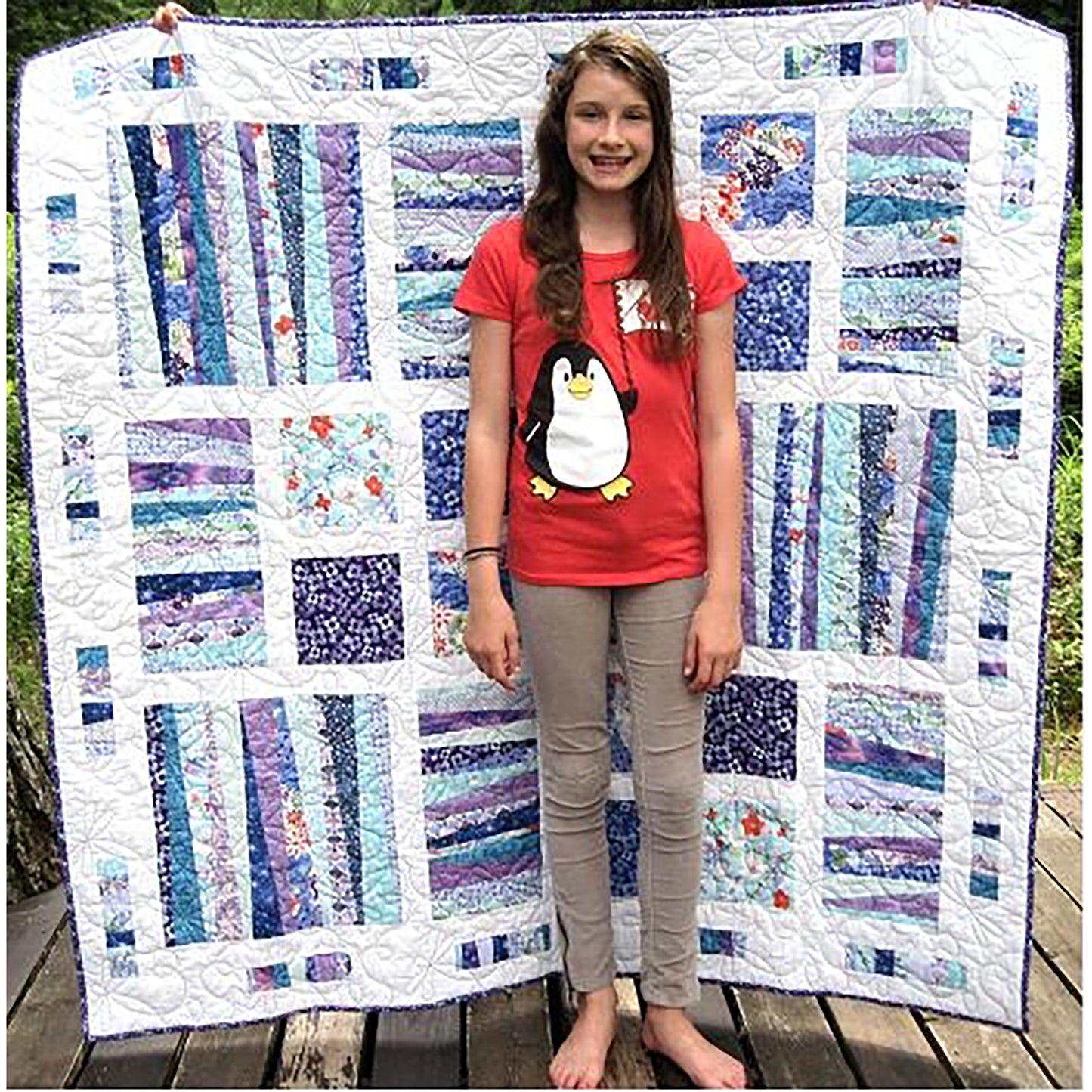 Georgia's Garden Quilt Pattern CF-233 - Paper Pattern