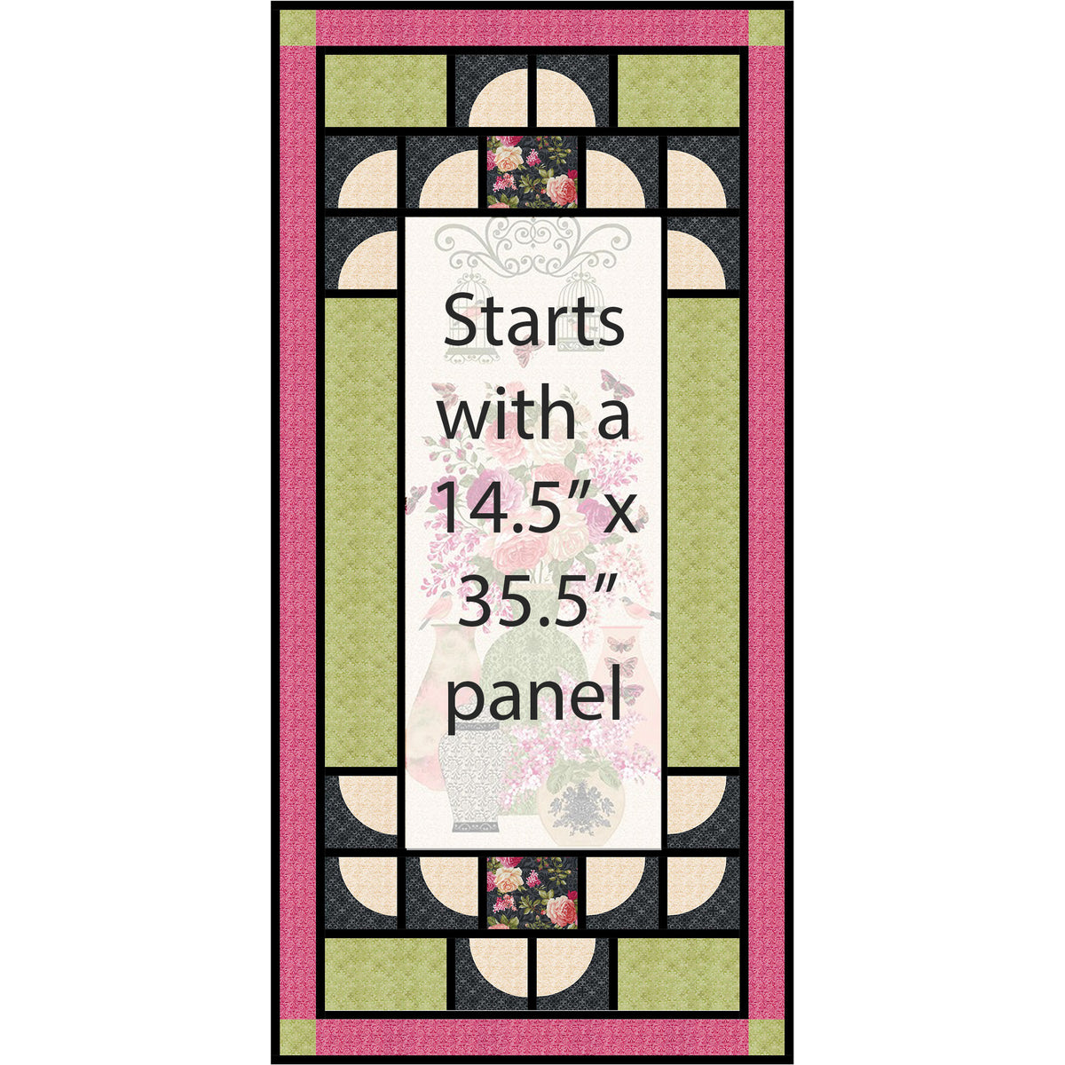 Moon Runner Quilt CF-235e - Downloadable Pattern