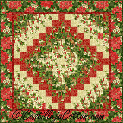 Christmas Eight Trip Quilt CJC-214727e  - Downloadable Pattern