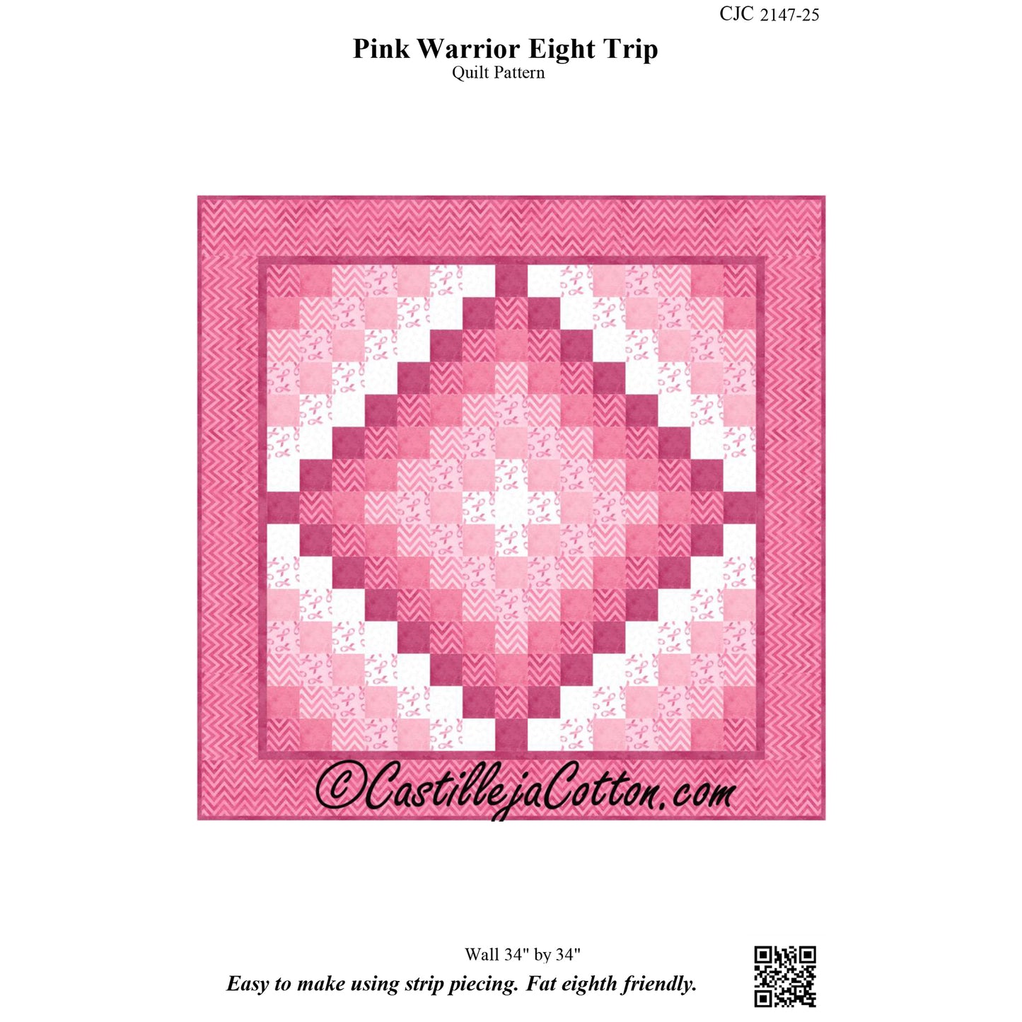 Eight Trip Quilt CJC-2147e - Downloadable Pattern