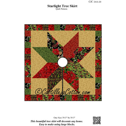 Starlight Tree Skirt CJC-241620e - Downloadable Pattern