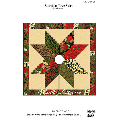 Starlight Tree Skirt CJC-241621e - Downloadable Pattern