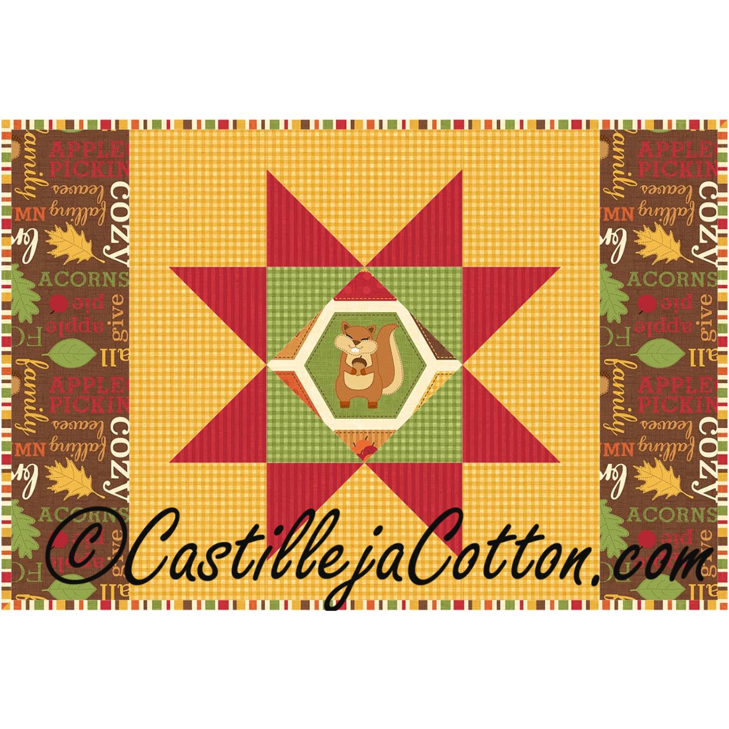 Starlight Placemat CJC-2457e - Downloadable Pattern