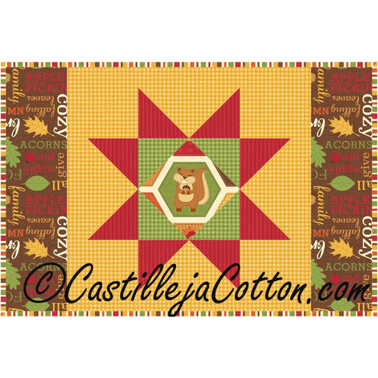 Starlight Placemat CJC-2457e - Downloadable Pattern