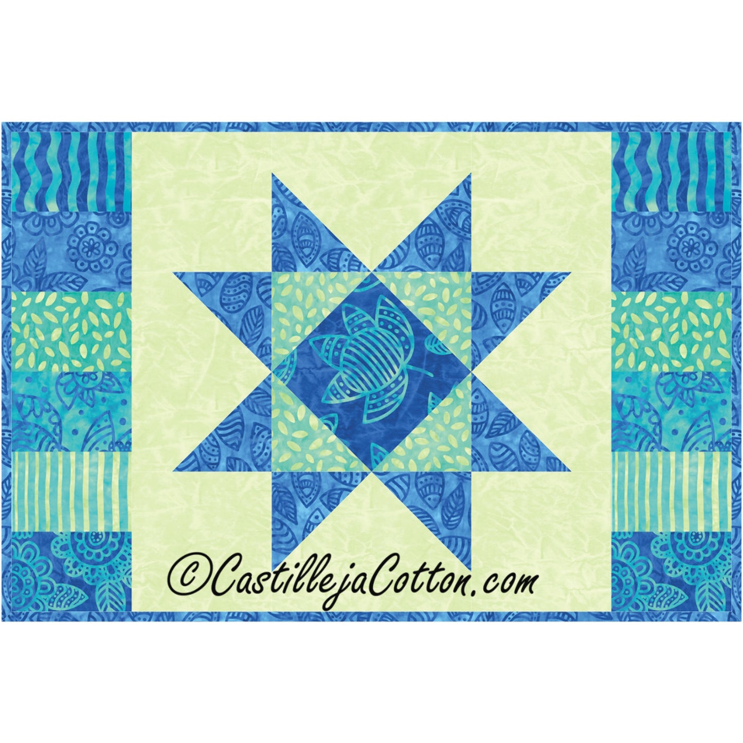 Starlight Placemat CJC-2457e - Downloadable Pattern
