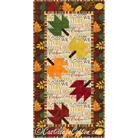 Falling Leaves Quilt CJC-246217e - Downloadable Pattern