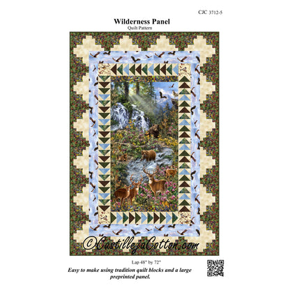 Wilderness Panel Quilt CJC-37125e - Downloadable Pattern