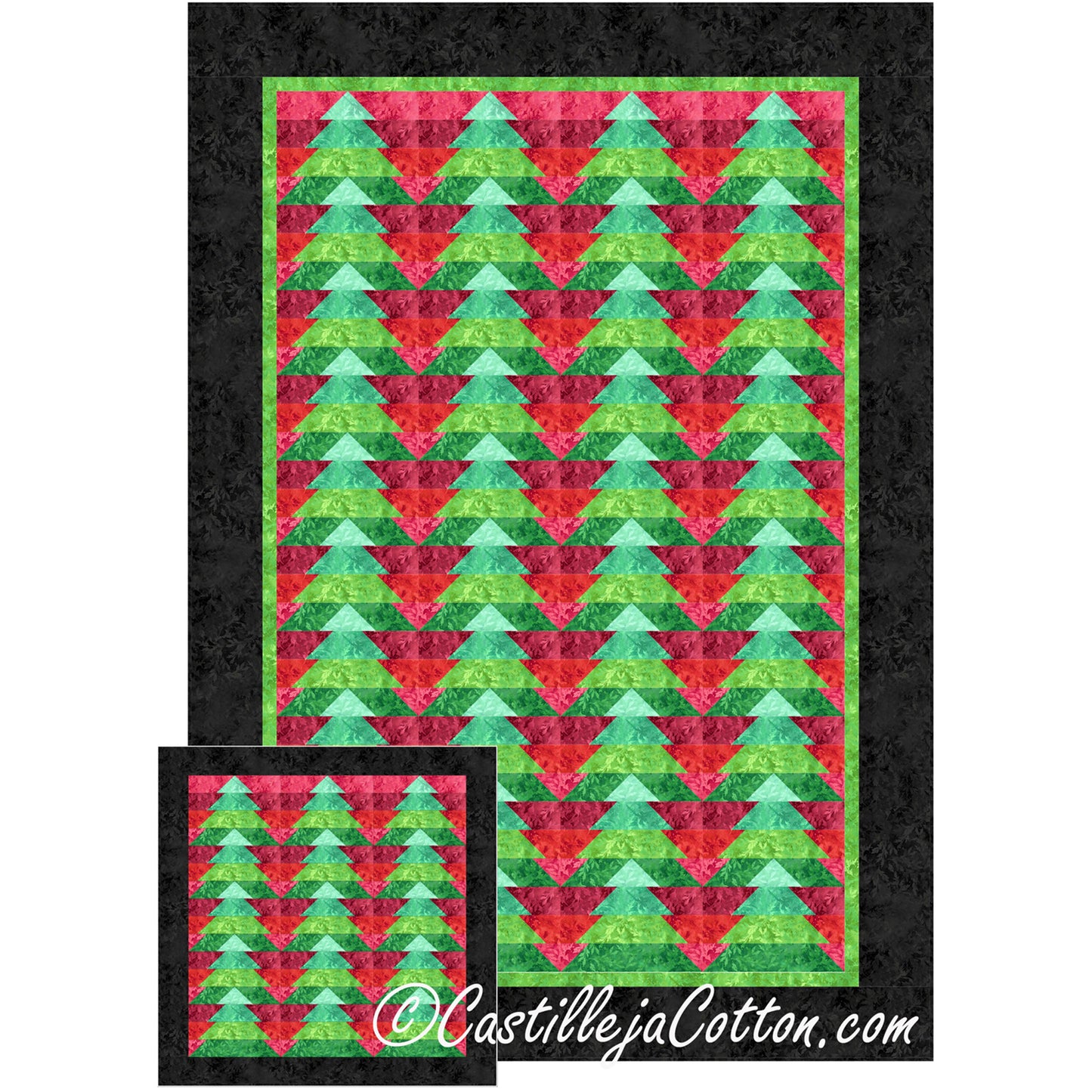 Christmas Forest Quilt Pattern CJC-38119 - Paper Pattern