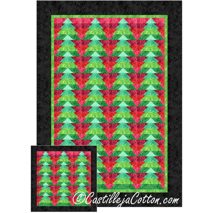 Christmas Forest Quilt Pattern CJC-38119 - Paper Pattern
