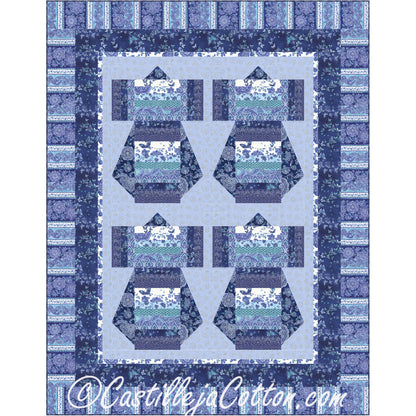Oriental Traditions Kimono Quilt Pattern CJC-38487 - Paper Pattern