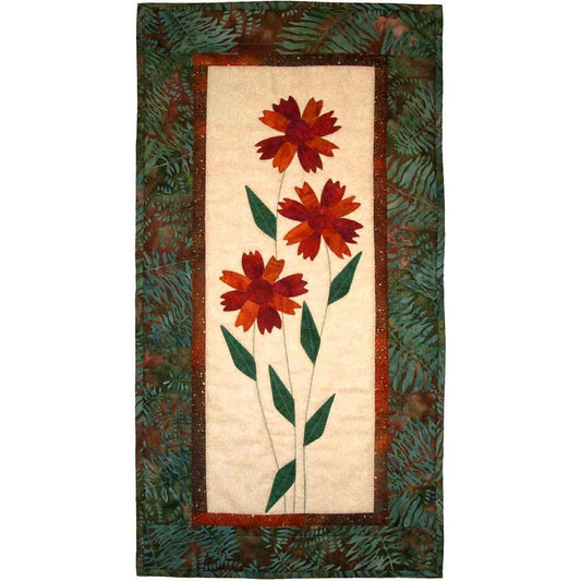 Blanket Flower Quilt CJC-3897e - Downloadable Pattern