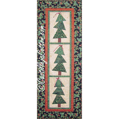 Tipsy Tree Table Runner CJC-3901e - Downloadable Pattern