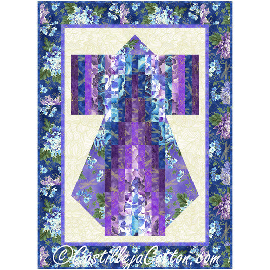 Bargello Kimono Wall Hanging Pattern CJC-397043 - Paper Pattern