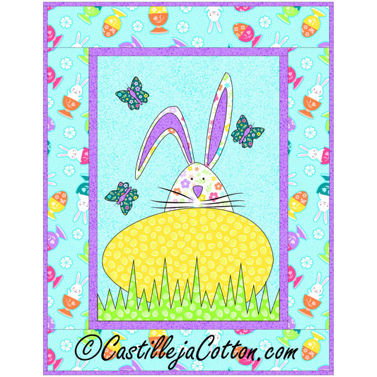 Bunny and Egg Quilt Pattern CJC-397310 - Paper Pattern
