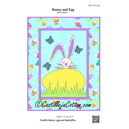 Bunny and Egg Quilt CJC-397310e - Downloadable Pattern