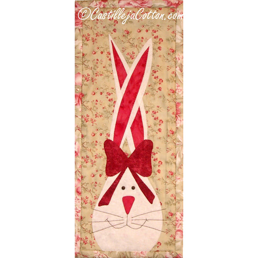 Bunny & Bow Wall Hanging Pattern CJC-397513 - Paper Pattern