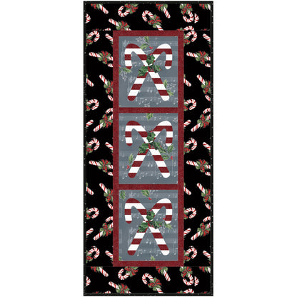 Candy Cane Panel Quilt Pattern CJC-4063 - Paper Pattern