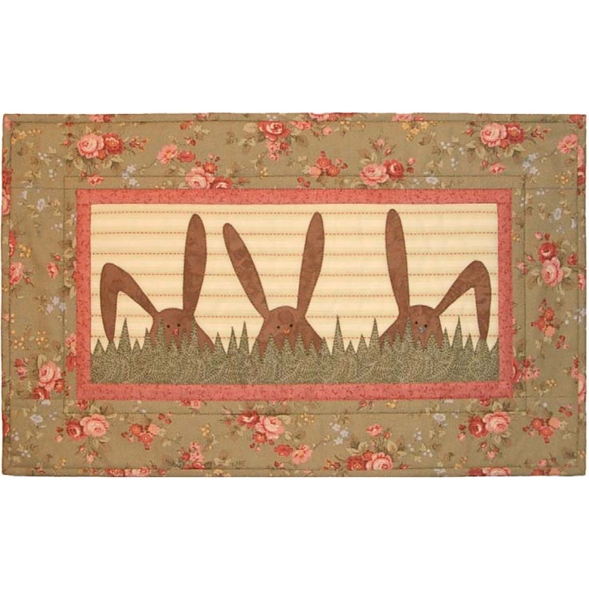Peek A Boo Wall Hanging Pattern CJC-4237 - Paper Pattern