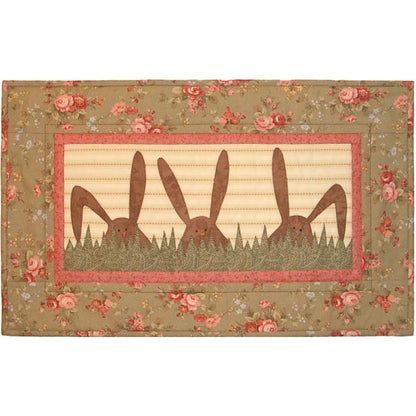 Peek A Boo Wall Hanging Pattern CJC-4237 - Paper Pattern