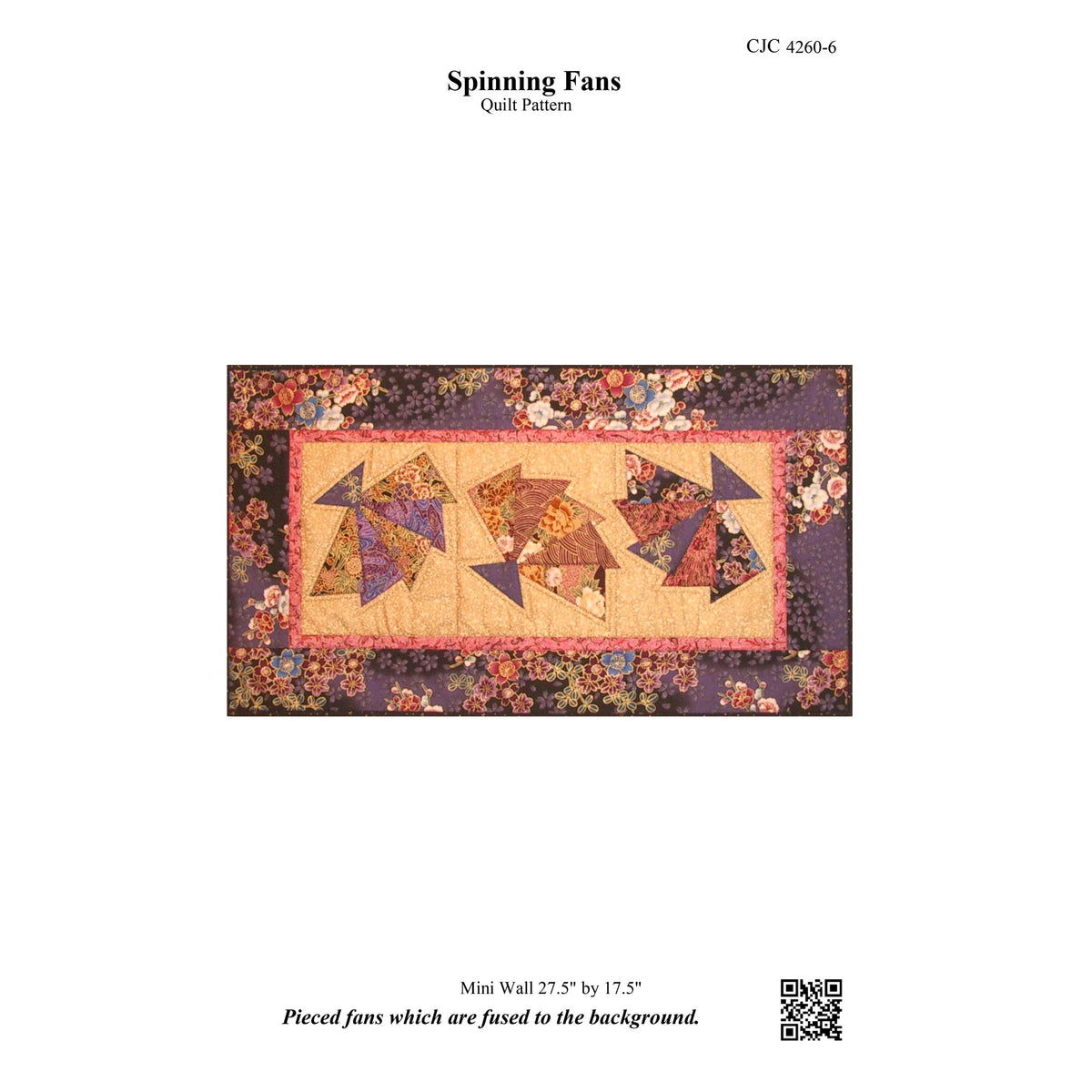 Spinning Fans Wall Hanging CJC-4260e  - Downloadable Pattern