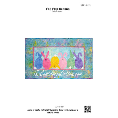 Flip Flop Quilt CJC-4319e - Downloadable Pattern