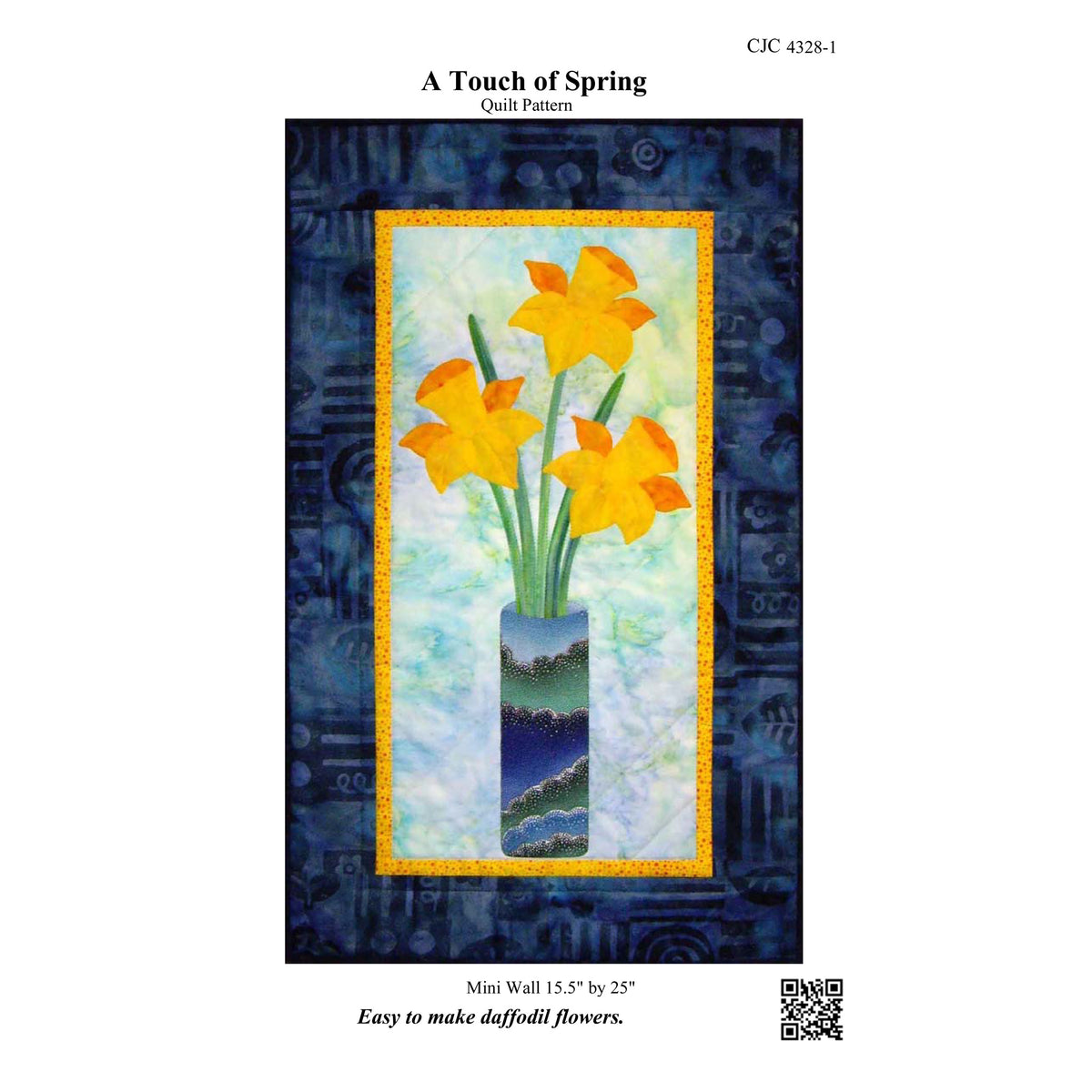 Spring Journal Quilt A Touch of Spring Quilt CJC-4328e - Downloadable Pattern – QuiltWoman.com