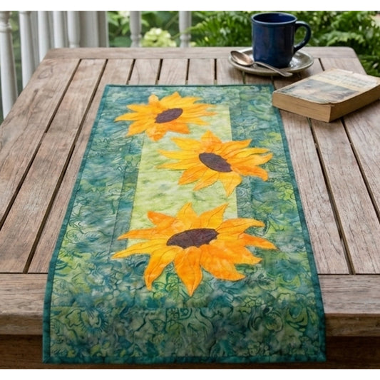 Breezy Sunflowers Quilt Pattern CJC-4384 - Paper Pattern