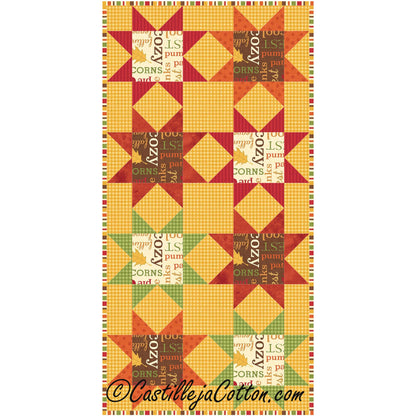 Sweet Sixteen Stars Quilt Pattern CJC-4403 - Paper Pattern