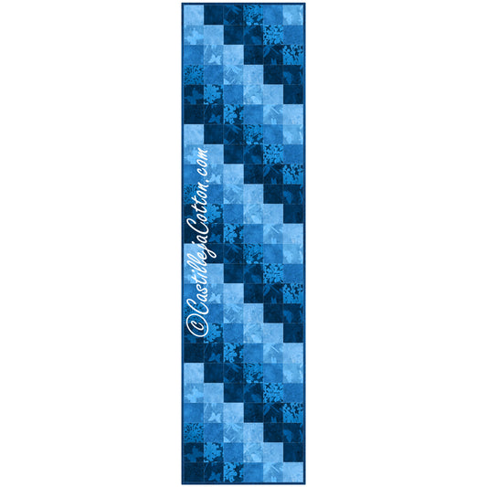 Slanting Cubes Table Runner Pattern CJC-4417 - Paper Pattern