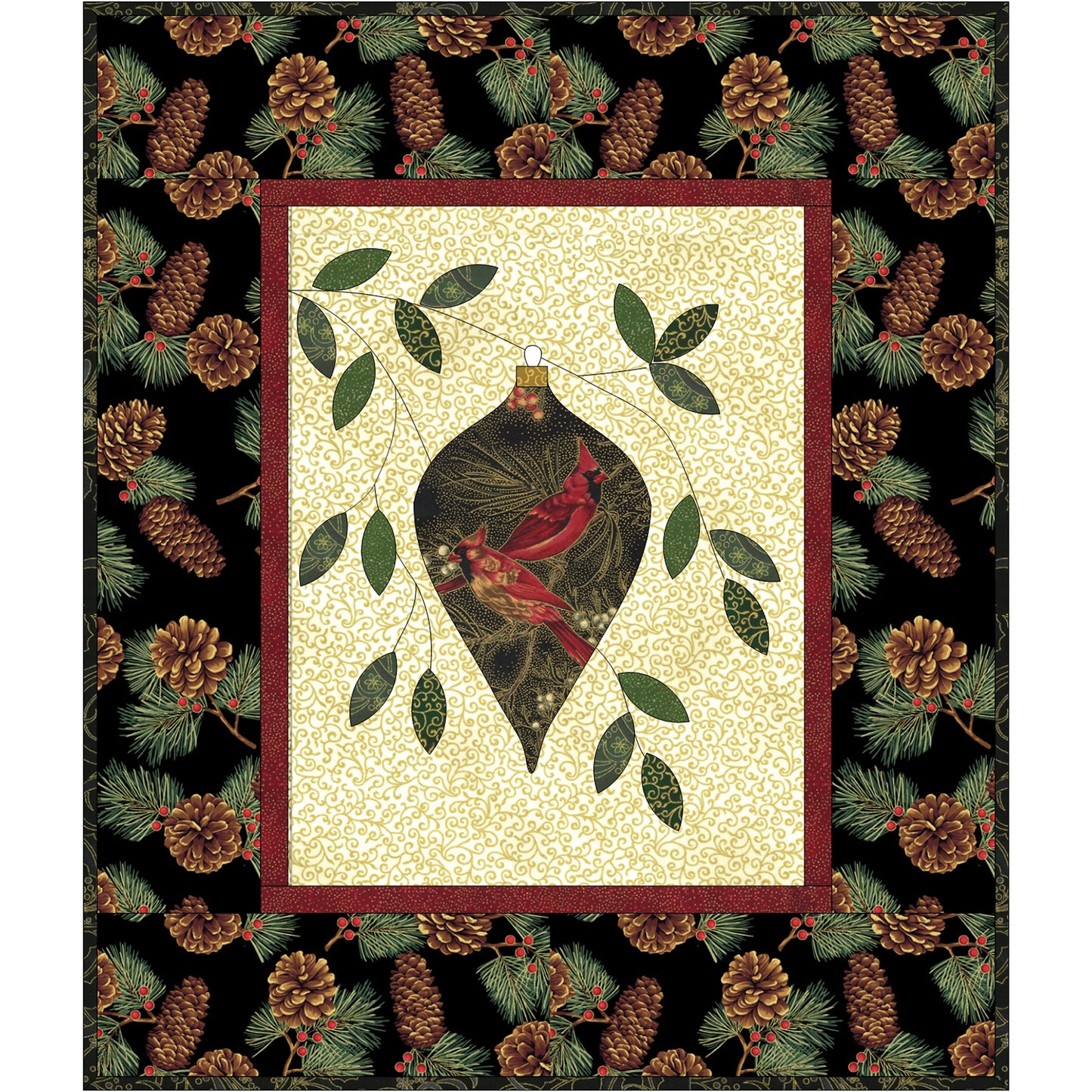 Christmas Glitter Quilt Pattern CJC-446427 - Paper Pattern
