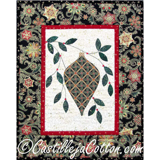 Christmas Glitter Quilt Pattern CJC-4464 - Paper Pattern