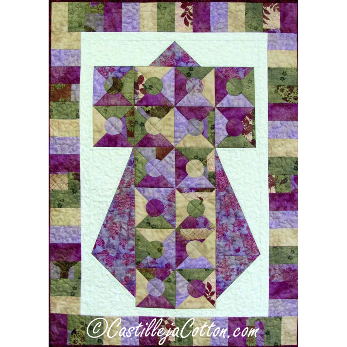 Asian Odyssey Kimono Quilt Pattern CJC-4531 - Paper Pattern