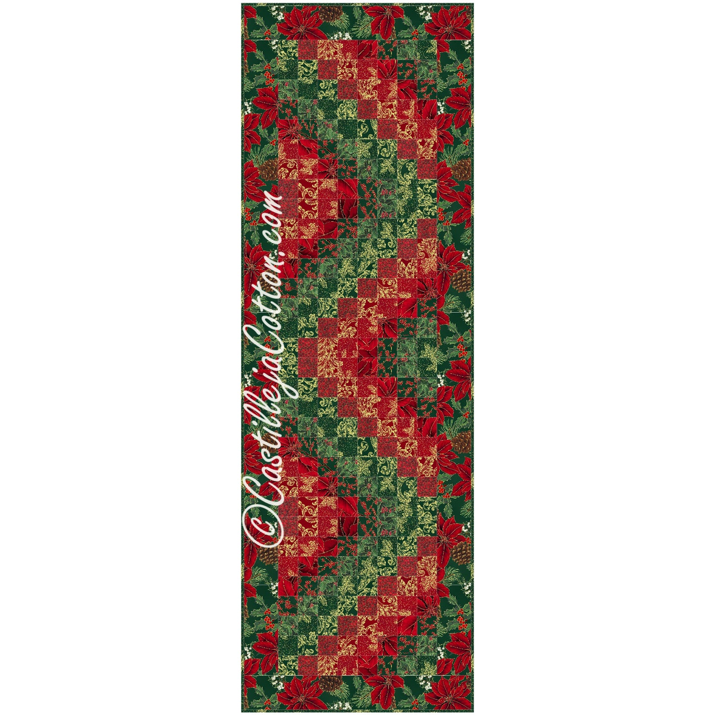 Garden Lane Table Runner CJC-4567e - Downloadable Pattern
