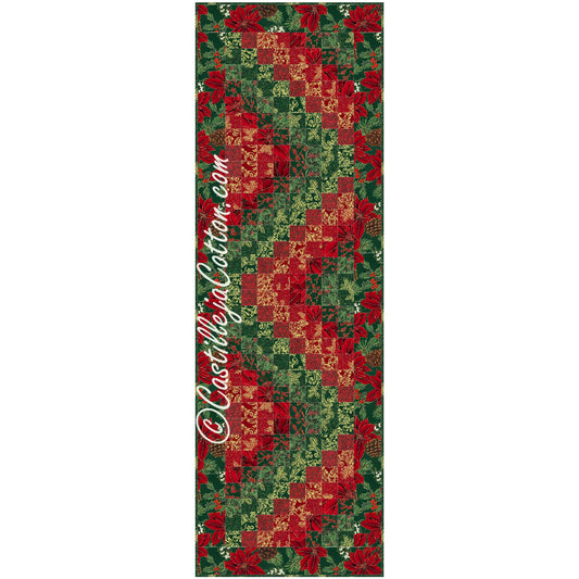 Garden Lane Table Runner Pattern CJC-4567 - Paper Pattern