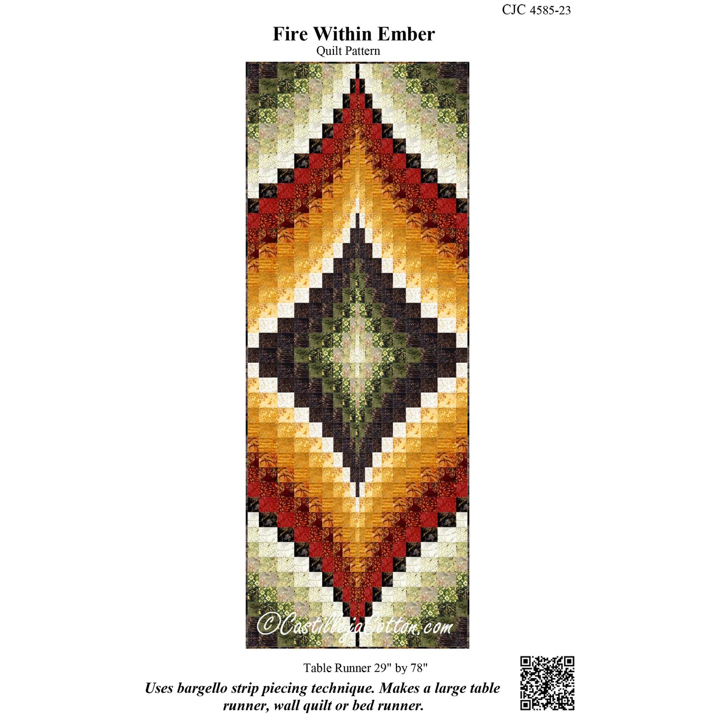 Fire Within Ember Quilt Pattern CJC-458523w - Wholesale Product