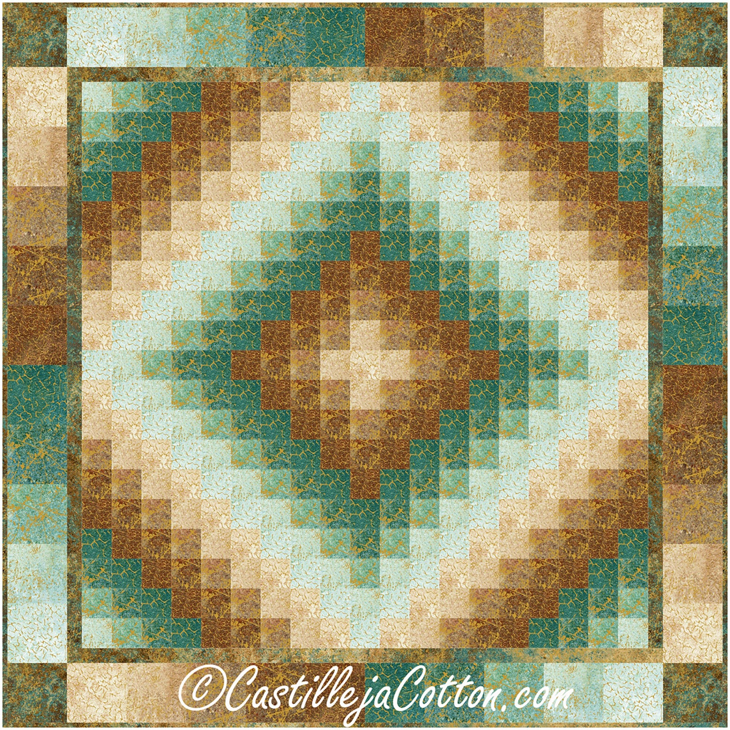 Ten Trips Valencia Quilt CJC-46128e - Downloadable Pattern