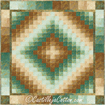 Ten Trips Valencia Quilt CJC-46128e - Downloadable Pattern