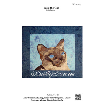 Jake the Cat Pattern CJC-4624 - Paper Pattern