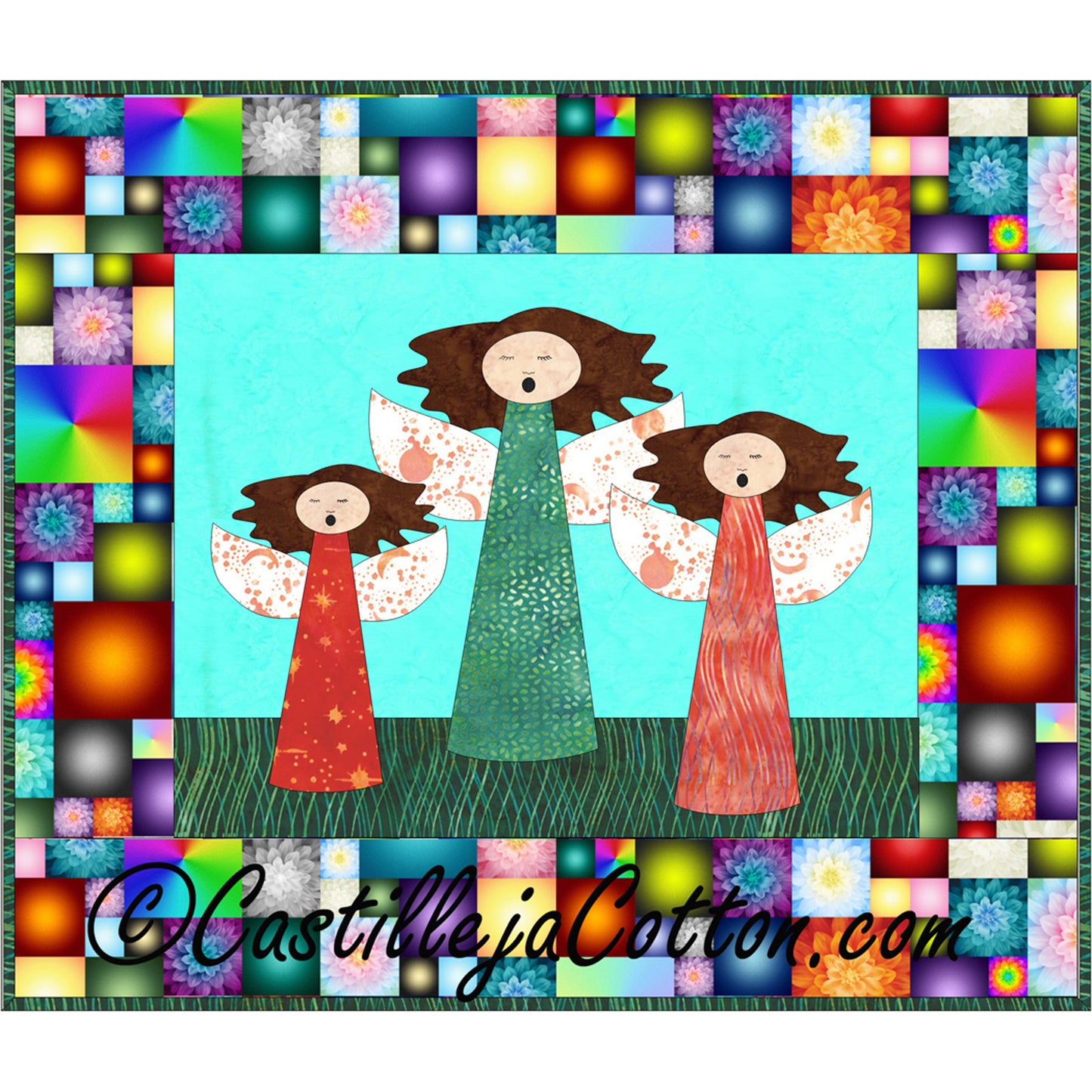 Singing Angels Quilt CJC-46373e - Downloadable Pattern