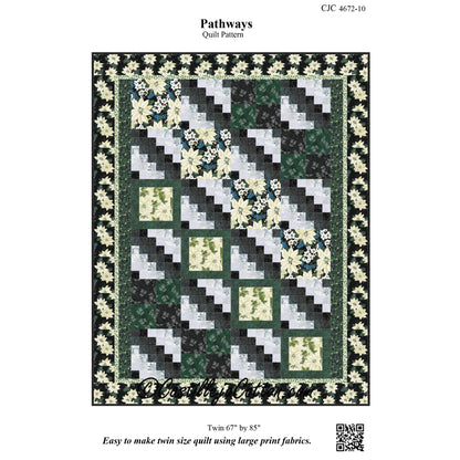 Christmas Pathways Quilt CJC-467210e  - Downloadable Pattern