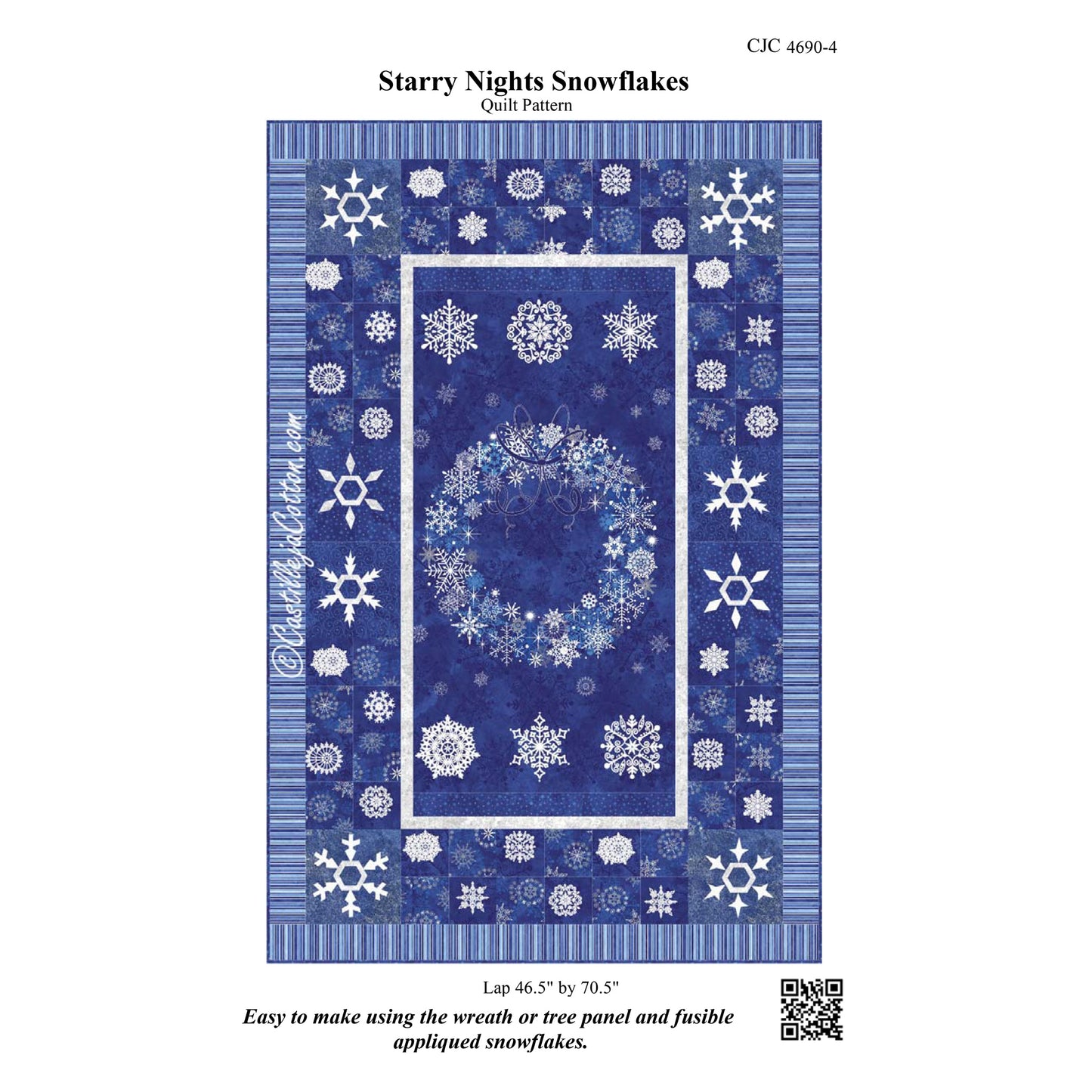 Starry Nights Snowflake Pattern CJC-4690 - Paper Pattern